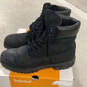 Mens Black timberland boots